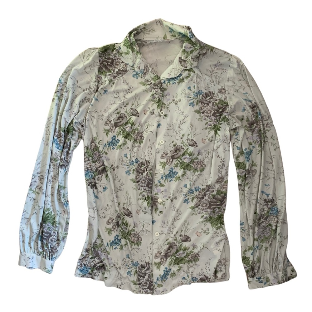 Vintage Full Bloom size 38/6 boho 70s retro vintage coquette regency twee floral